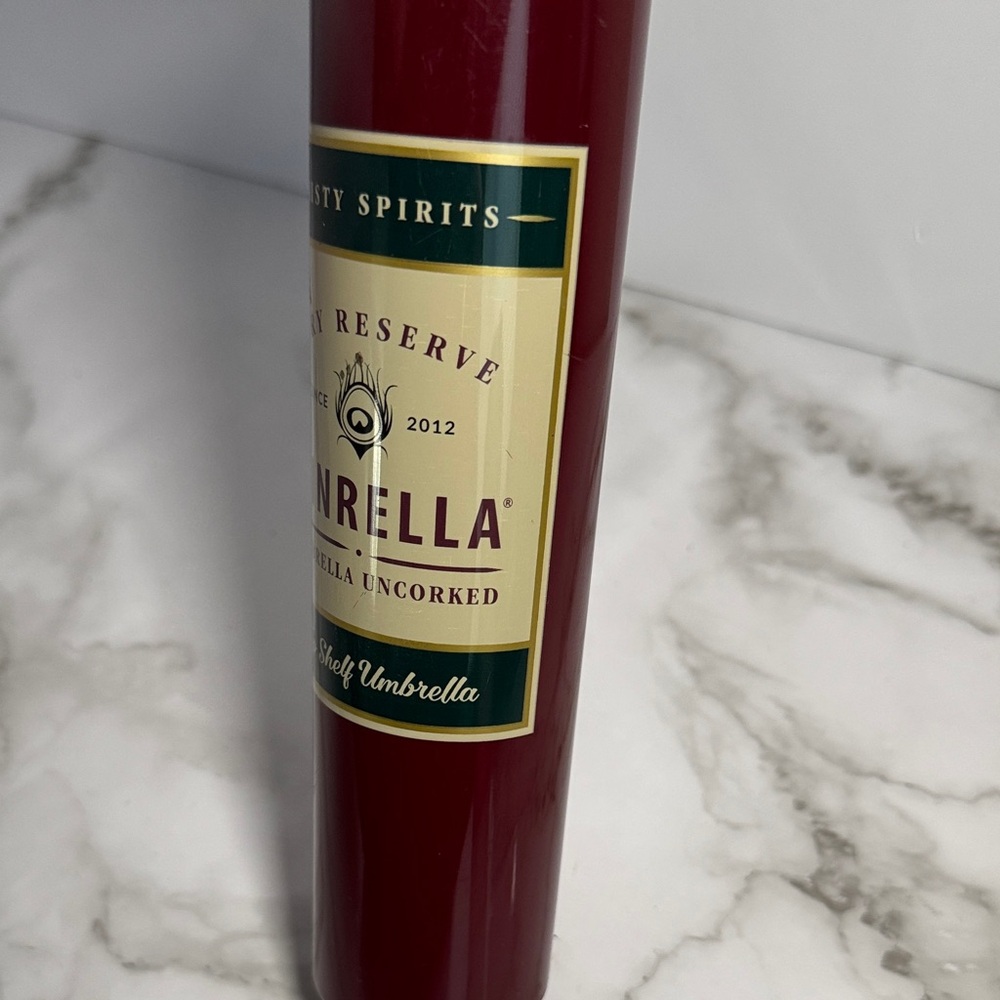 Burgundy Vinrella Wine Bottle Umbrella - Picture 4 of 16